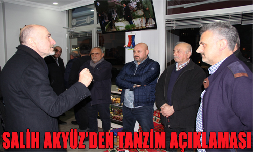 CHP ORTAHİSAR BELEDİYE BAŞKAN ADAYI M. SALİH AKYÜZ’DEN TANZİM AÇIKLAMASI