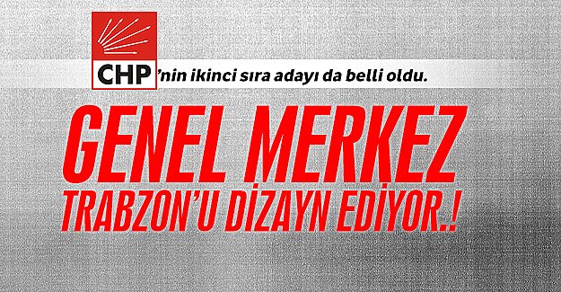 CHPnin ikinci sra aday da belli oldu. 