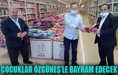 ocuklar zgnele Bayram Edecek
