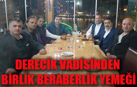 DERECİKTE BİRLİK ZAMANI