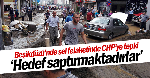 Dilekolu, 'Beikdz sel felaketinde CHP hedef saptrmaktadr