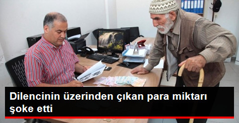 Dilencinin zerinden 5 Bin TL Para kt
