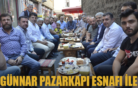 Dr. Adnan GNNAR Pazarkap Ziyareti Gerekletirdi