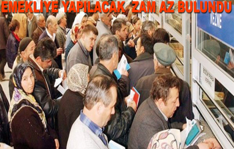 Emekli Zamm Memnun Etmedi.