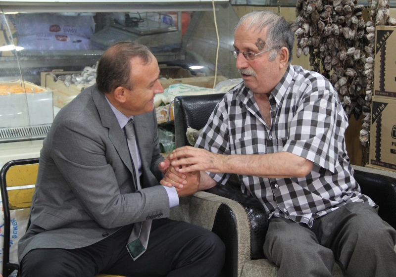 Esnaf Ziyaretleri Mutlu Ediyor