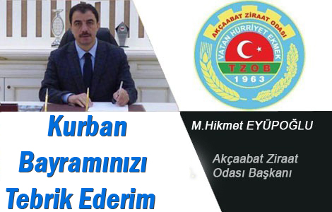 EYPOLUN'DAN BAYRAM MESAJI