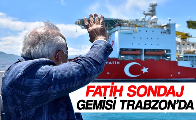Fatih Sondaj Gemisi Trabzon’da
