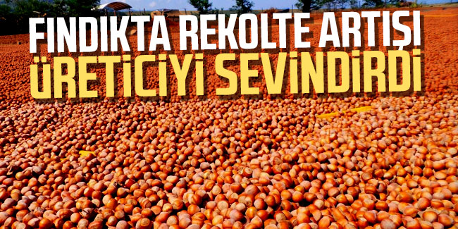 Fndkta rekolte art reticiyi sevindirdi
