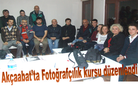 Fotoraflk kursu Aralk aynda sona erecek
