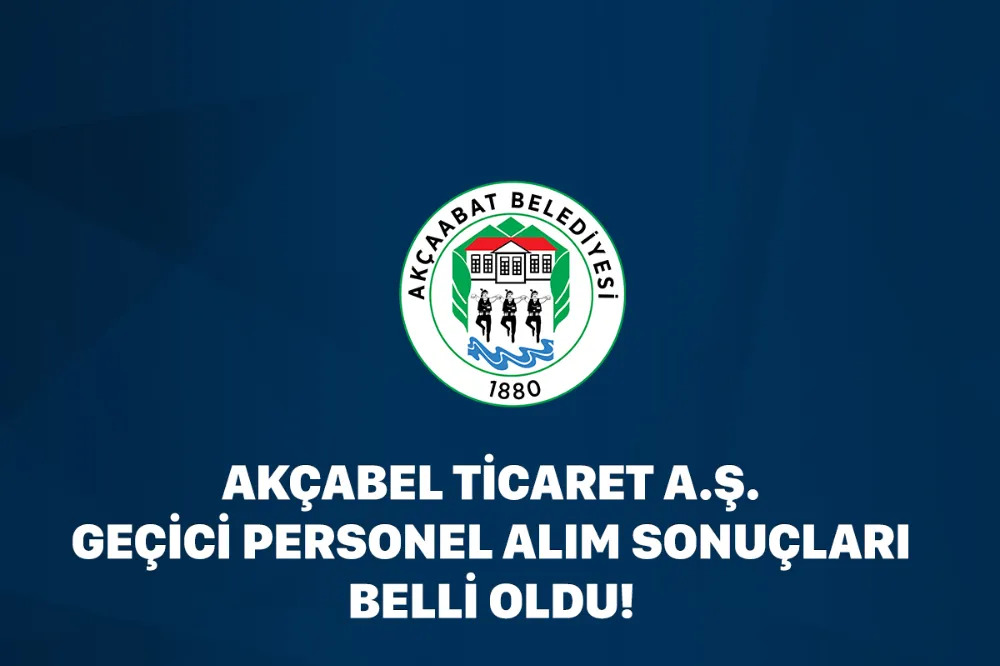 GEC PERSONEL ALIM SONULARI BELL OLDU!
