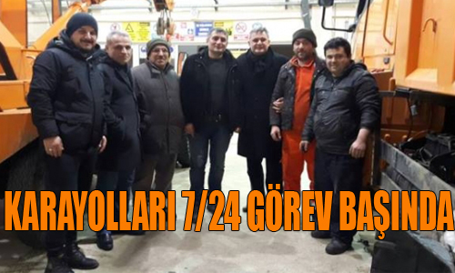 Gedikli Karayollar 7/24 Grev Banda.

