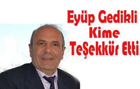 Gedikli Teekkr Etti.
