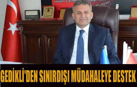 GEDKL'DEN SINIRDII MDAHALEYE DESTEK