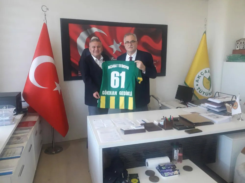 GEDİKLİ'DEN TÜTÜNSPOR’A ZİYARET