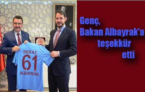 Gen, Bakan Albayrak'a teekkr etti

