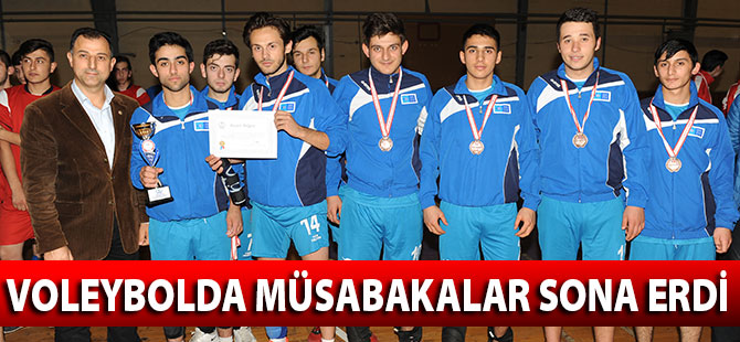 Gen Erkekler Voleybol msabakalar sona erdi
