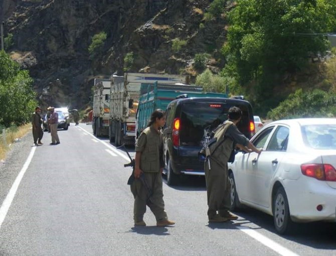 Giresun'da PKK yol kesti, tehdit etti İşte ayrıntılar.