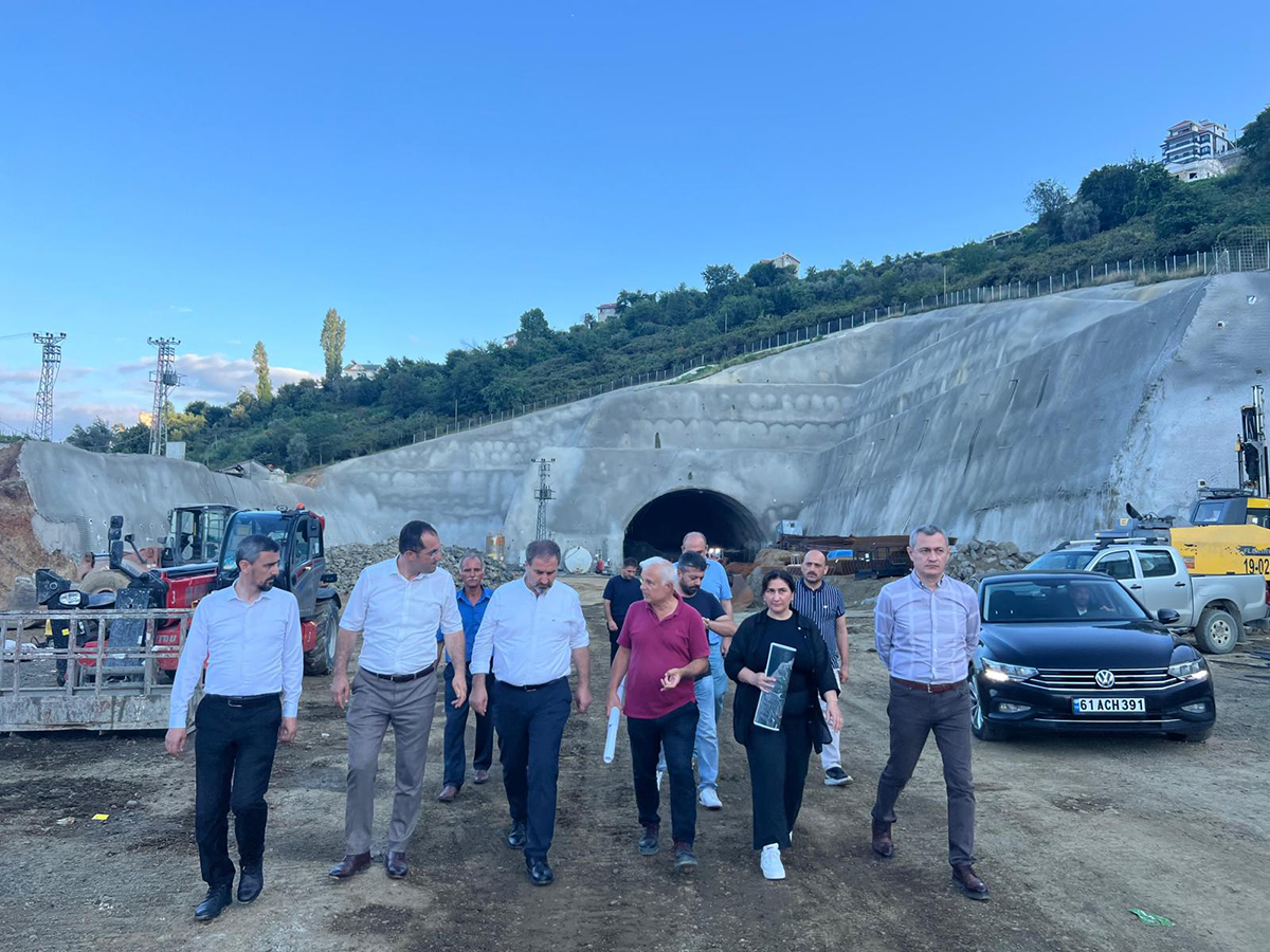 GÜNEY ÇEVRE YOLU İNŞAATI TÜM HIZIYLA DEVAM EDİYOR