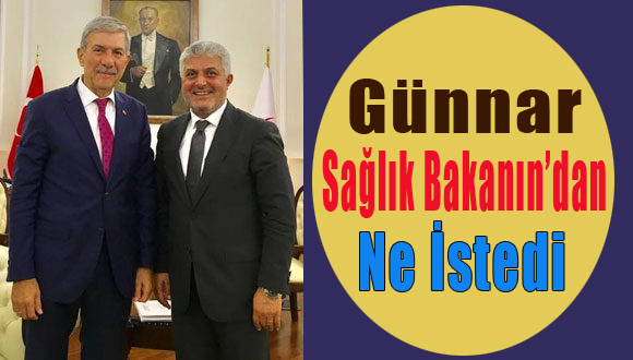 Günnar'dan Sağlık Bakanına Ziyaret.