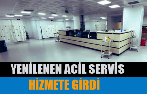 Hakal Baba'nn Yenilenen Acil Servisi Hizmete Girdi