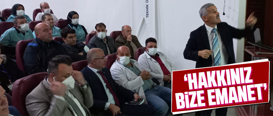 HAKKINIZ BZE EMANET 