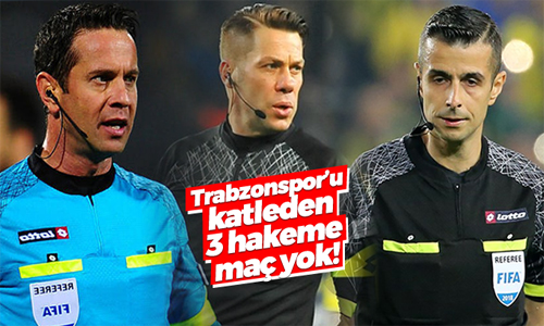 Halis, Fırat ve Mete 3'lüsüne maç yok!