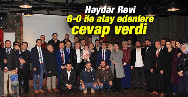 Haydar Revi, '2019'da 6-0 yaparz'