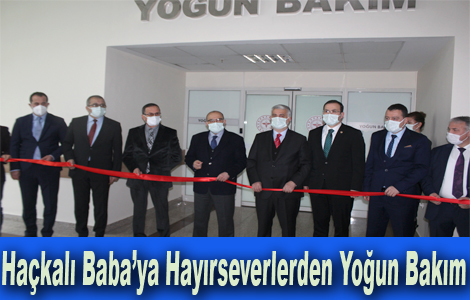 Hayırseverlerden Haçkalı Baba'ya Yoğun Bakım