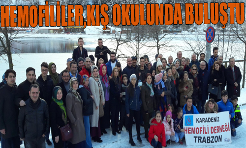 Hemofililer, kış okulunda buluştu.