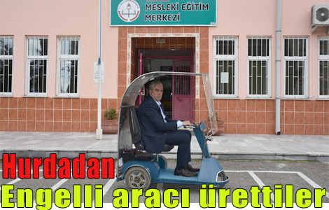 Hurdadan Engelli Arac rettiler

