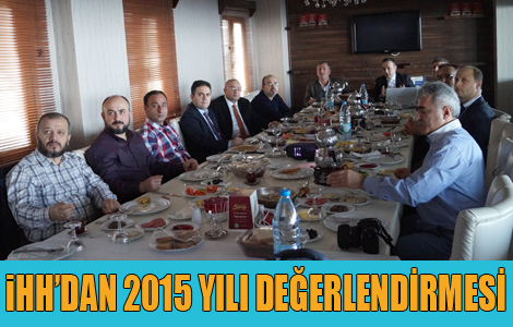 İHH Akçaabat şubesi 2015 yılı faaliyetleri açıklandı.
