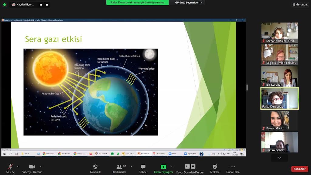 “İklim değişikliğinin insan sağlığı üzerindeki olumsuz etkileri artıyor”