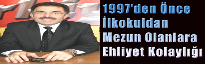 İlkokul Mezunları da Ehliyet Alabilecek