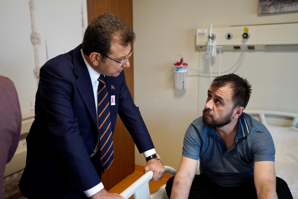 İmamoğlu, Binali Yıldırım ve Maden İşçilerini ziyaret etti!