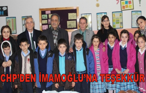 İmamoğlu’na teşekkür.