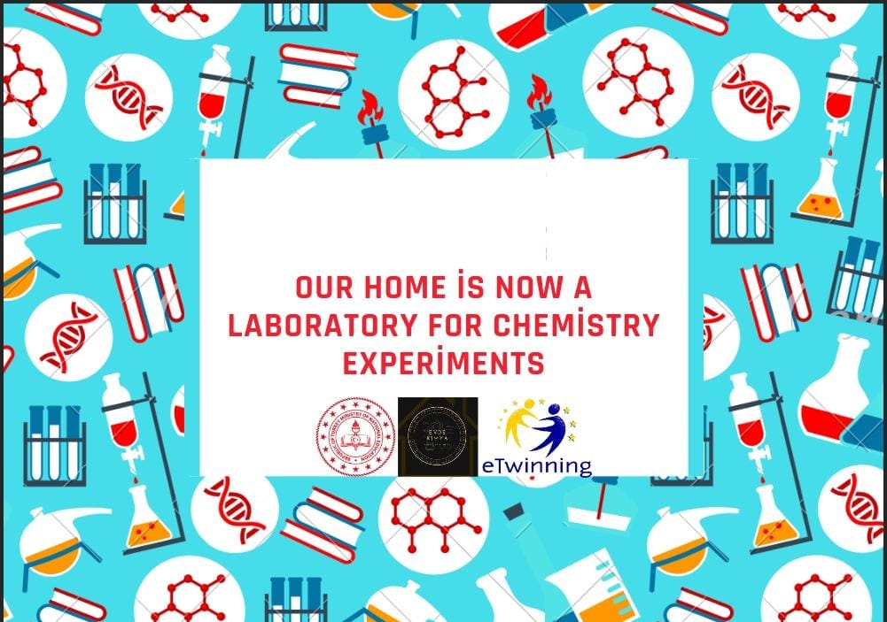 MKB Lisesi rencileri Evde  Kimya Deneyleri zerinde alyor
