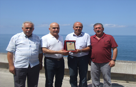  adamna plaket verildi