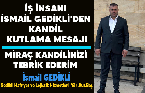 SMAL GEDKL'DEN KANDL KUTLAMA MESAJI