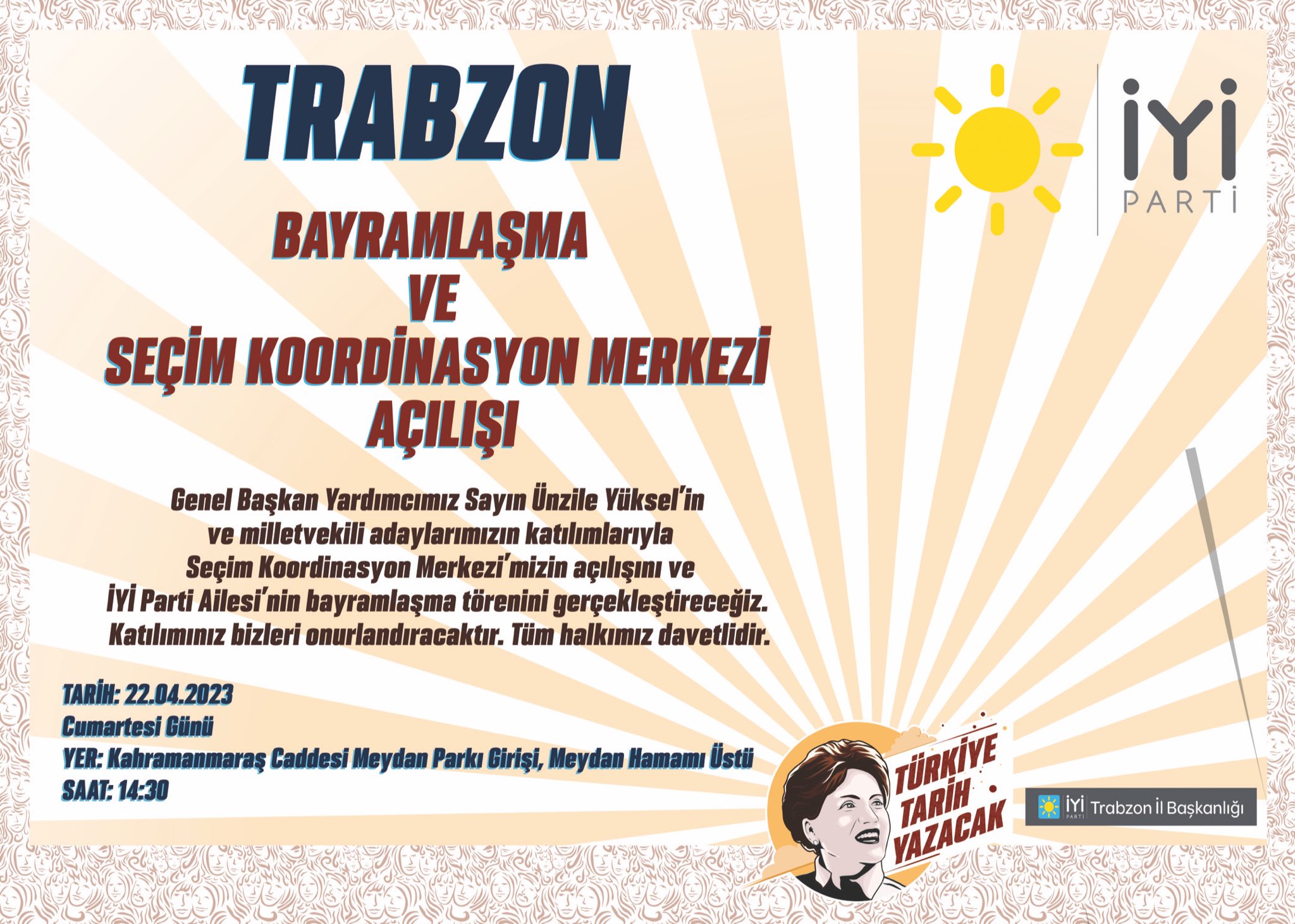 Y Parti Trabzonda Seim Koordinasyon Merkezini at
