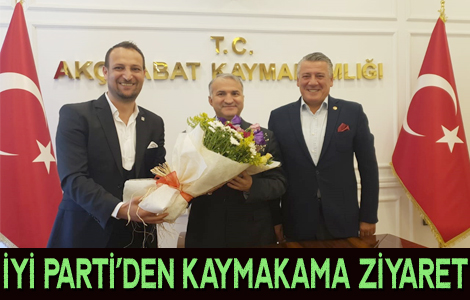 yi Partiden Kaymakam Kurtyemeze ziyaret
