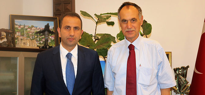 Kaymakam'dan Veda Ziyareti.
