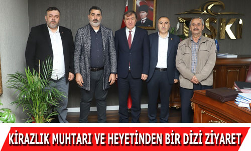 KRAZLIK MUHTARI VE HEYETNDEN BR DZ ZYARET

