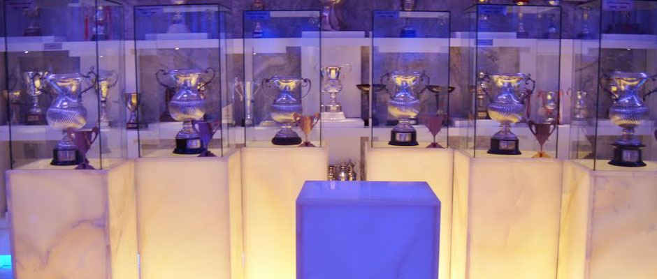 Kupalar Müzede Kaldı.