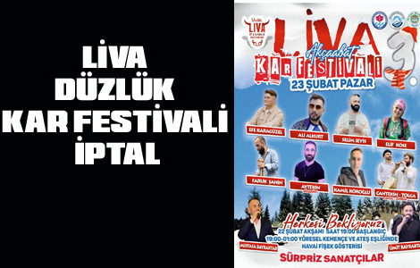 Liva Dzlk Kar Festivali ptal Edildi

