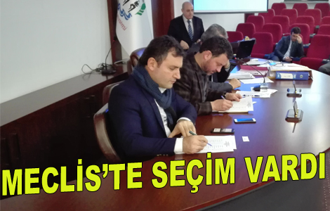Meclis Seçimini Yaptı.

