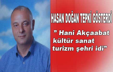 Meclis yesi Hasan Doandan Belediyeye tepki.
