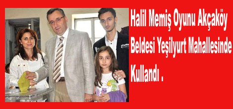 Memi, halkn kaderini kendisinin tayin ettiini syledi.