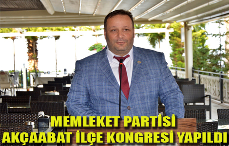 Memleket Partisi le Kongresi Yapld.