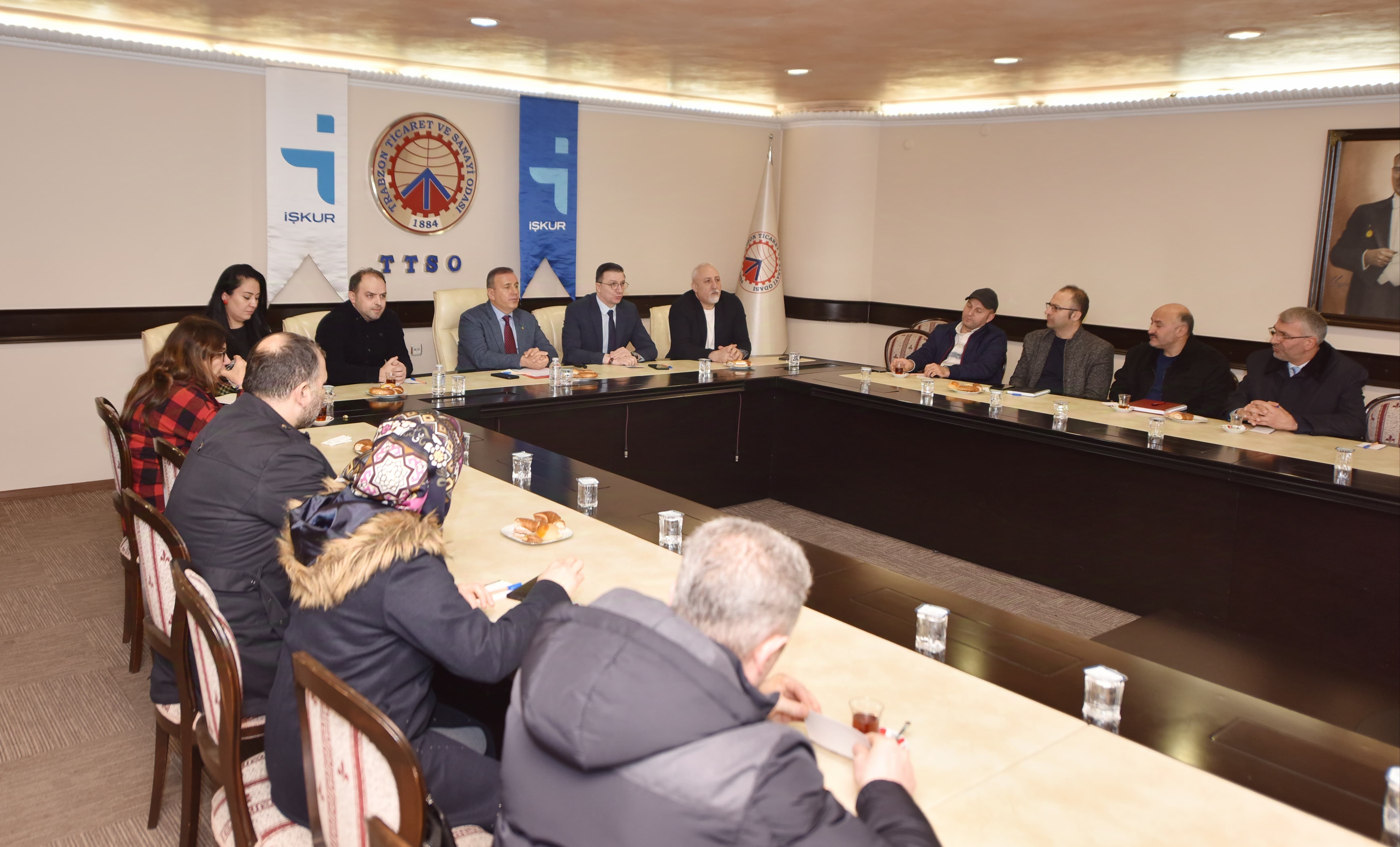 Mesleki Eğitimde TTSO, İŞKUR, KTÜ ve işverenlerden güçlü iş birliği