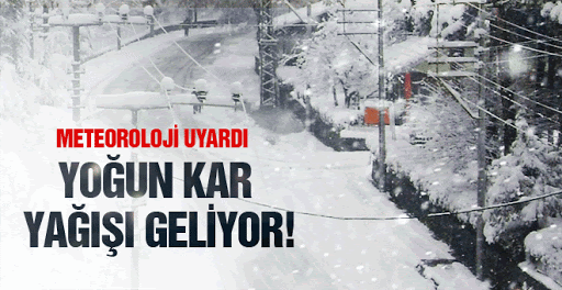 Meteoroloji'den Sar Kodlu Uyar!